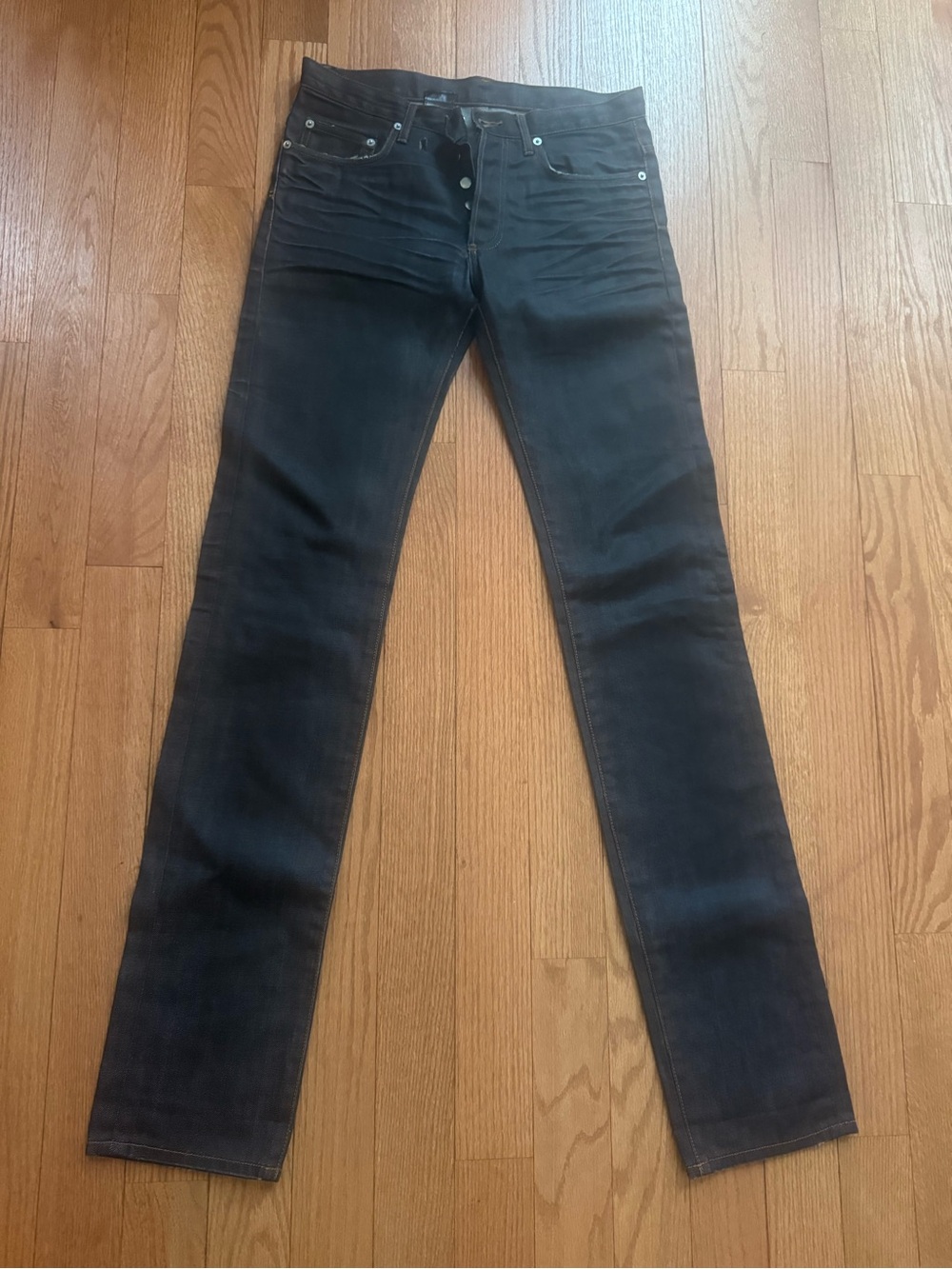 Dior Homme Indigo blue denim